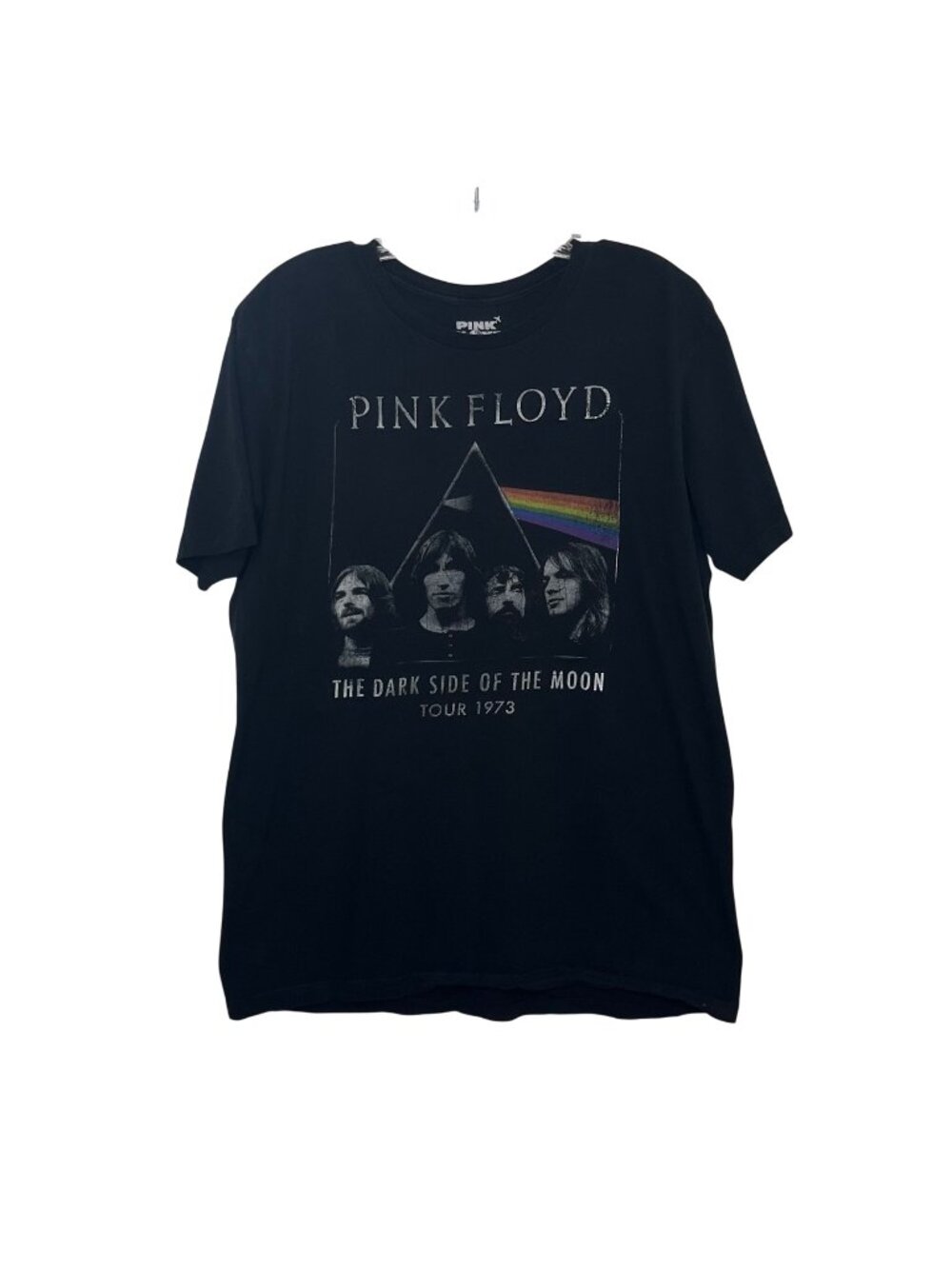 Pink Floyd The Dark Side Of The Moon Graphic Tshirt Tour 1973 Large Black